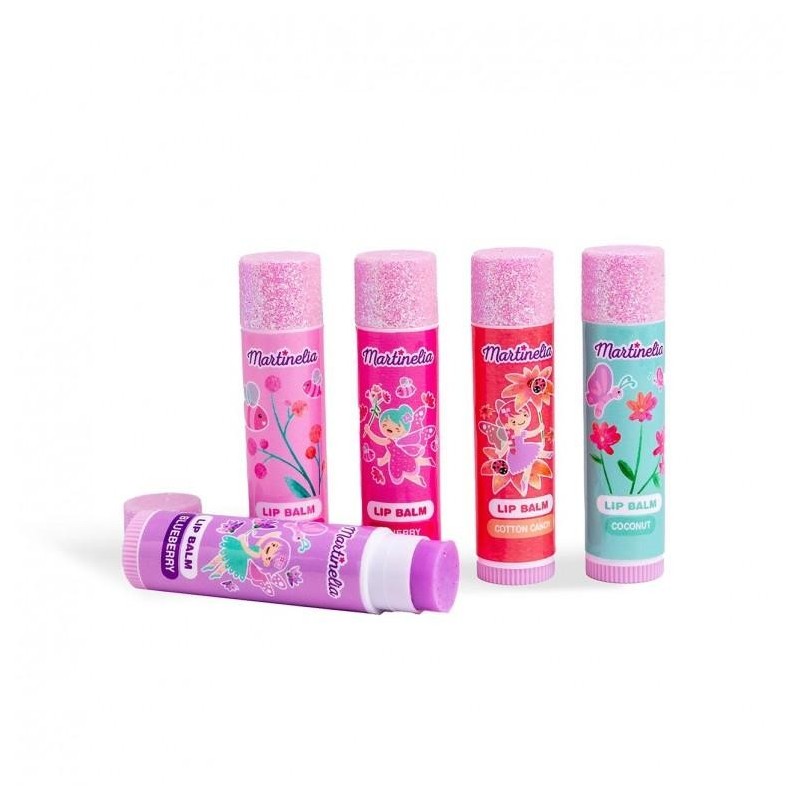 Set 5 balsamos labiales -neceser fairy