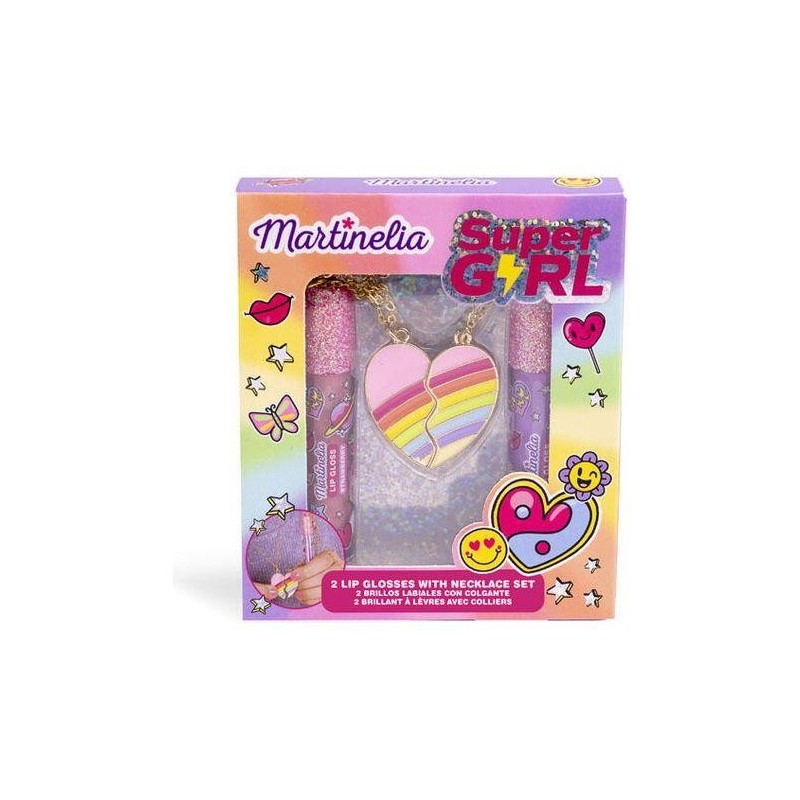 Super Girl Shine Brillos y colgante amis