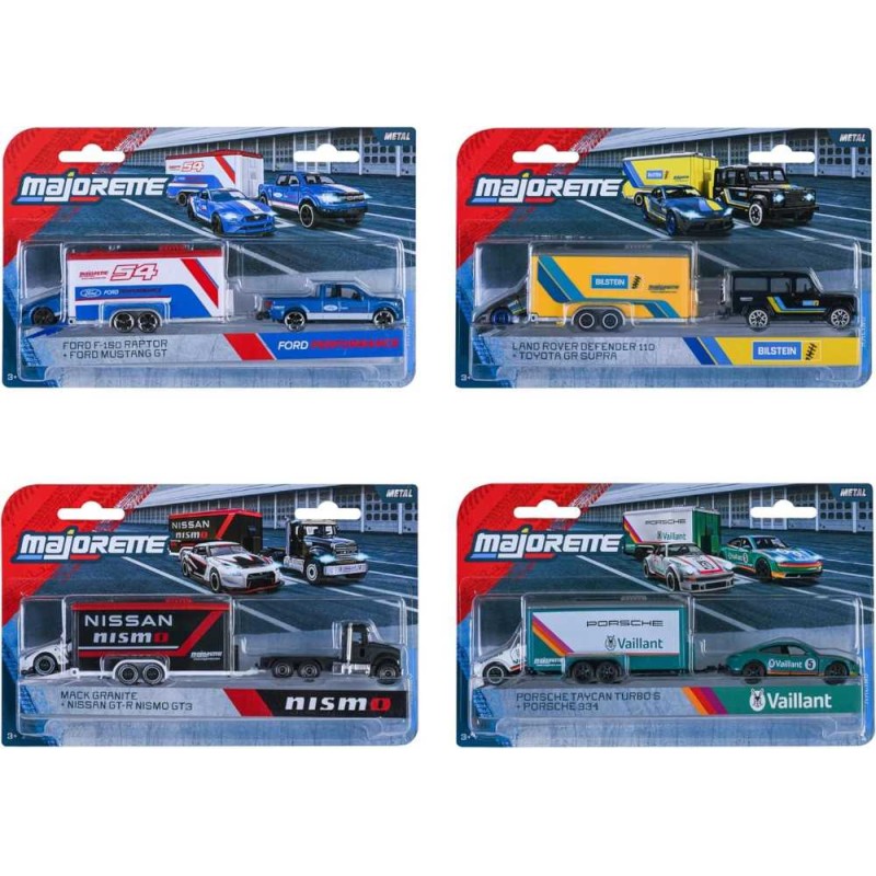 Majorette Trailer Ride Wild Racing 1:64 