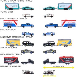 Majorette Trailer Ride Wild Racing 1:64  2