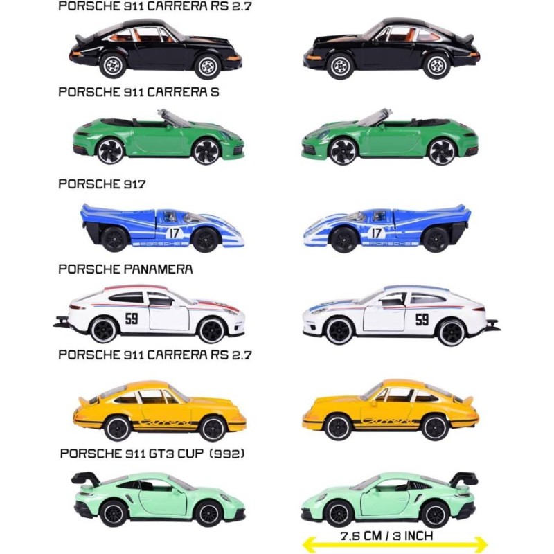 Majorette Porsche Premium Cars colección
