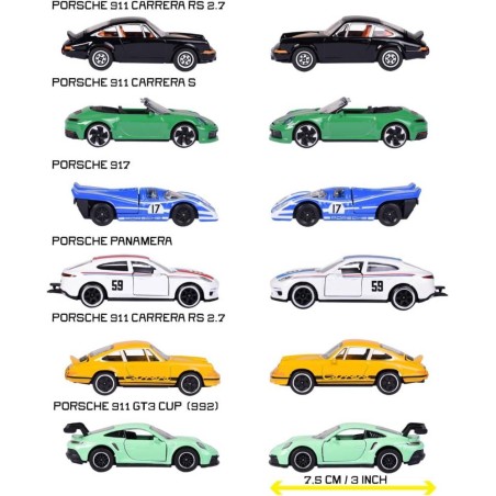 Majorette Porsche Premium Cars colección