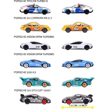 Coche Majorette Porsche Deluxe Cars 1:64