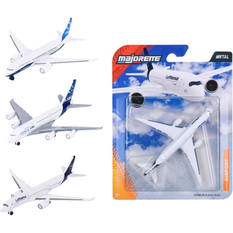 Avión de Pasajeros Majorette Metal 1:64 
