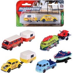 Coche Volkswagen Majorette con Remolque