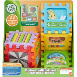 Cubo multiformas Animales y colores