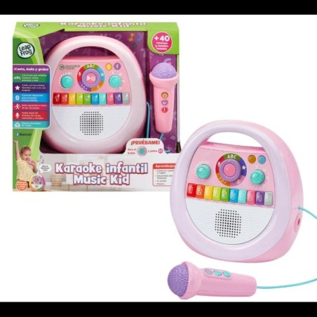 Karaoke infantil Music Kid rosa