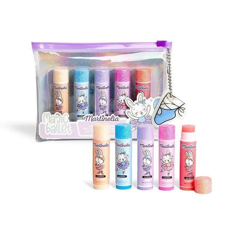 Set De 5 Bálsamos Para Labios Martinelia