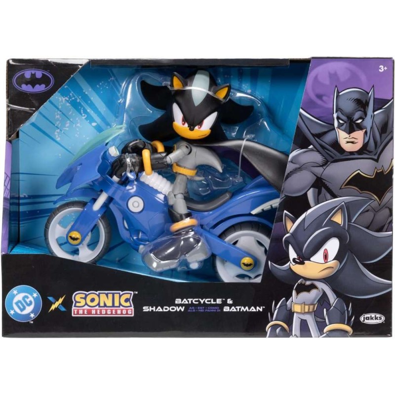 Sonic x DC - Pack de Shadow 13 cm + Moto