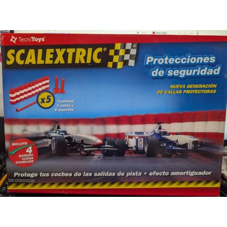 Protecciones de seguridad Scalextric Tec