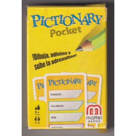 Cartas Pictionary pocket