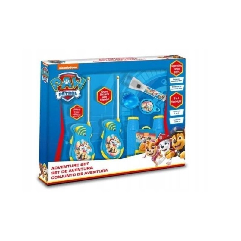 Kit Aventuras Patrulla Canina walkie tal
