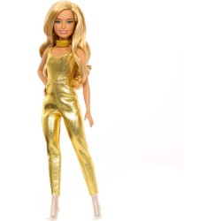 Muñeca Barbie Dorada