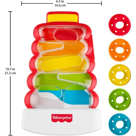 Pila de Aritos que Caen - Fisher-Price