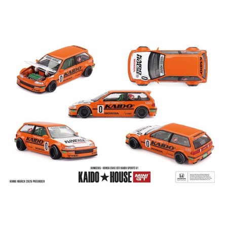 Mini GT Kaido House Honda Civic EF Kaido