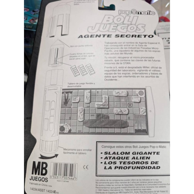 BOLIJUEGOS - AGENTE SECRETO
