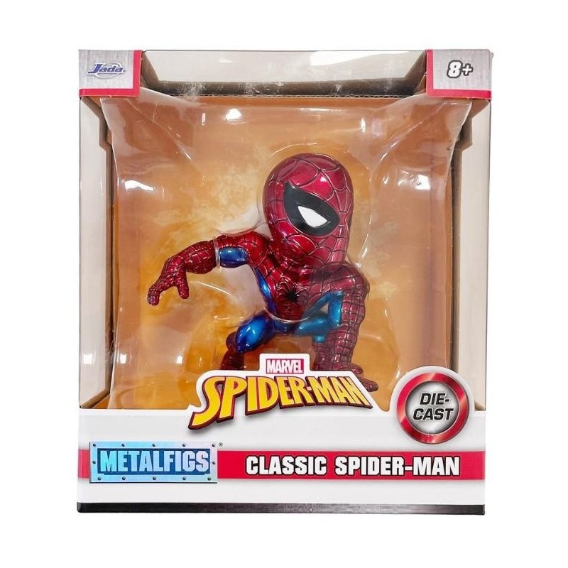 Figura metal Spiderman Clasico 10 cm