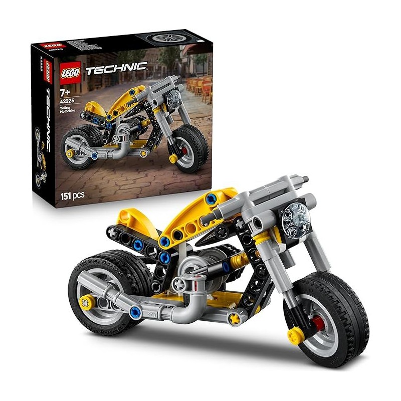Moto Amarilla LEGO 42225