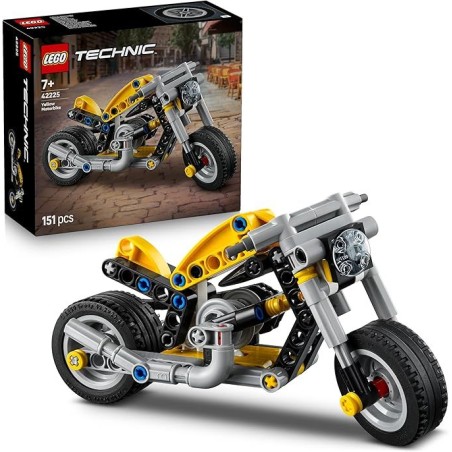 Moto Amarilla LEGO 42225