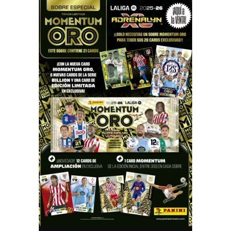Sobre Momentum Oro Adrenalyn 2025-26