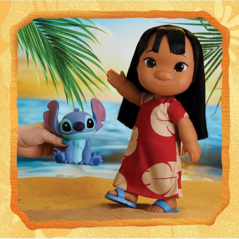 Muñeca Lilo 36 cm con Figura Stitch 13c 