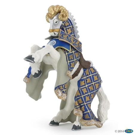 FIGURA CABALLO MAESTRO ARMAS CARNERO AZU