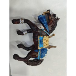 figura caballo Oficial Azul ( papo )
