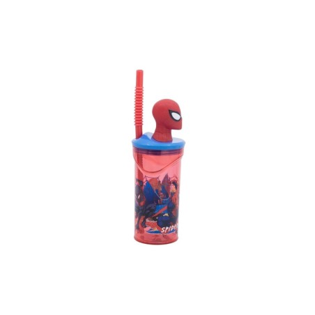  Vaso Figurita 3D 360 Ml Spiderman Movin