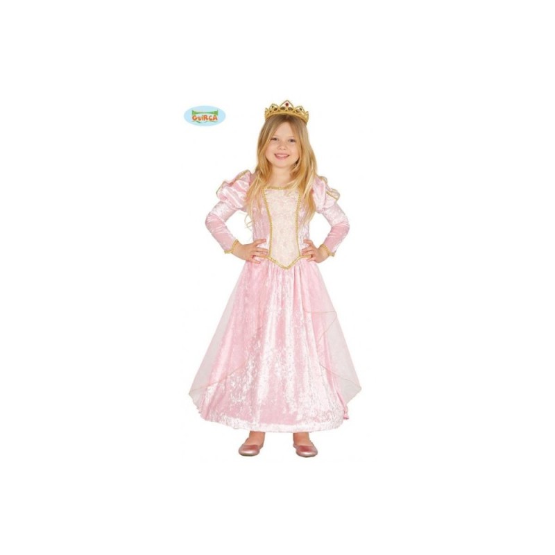 DISFRAZ DE PRINCESA VELVET ROSA 7-9 AÑOS