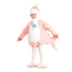 DISFRAZ TIBURON SHARK ROSA 3-4 AÑOS 2