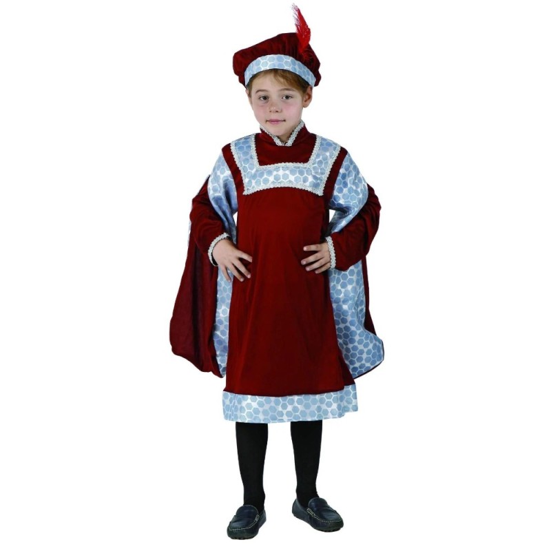 Disfraz Noble Medieval Renacentista 5-6 