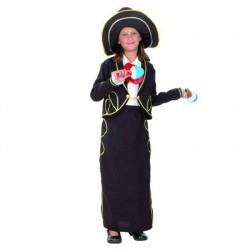 DISFRAZ MARIACHI FALDA 5-6 AÑOS