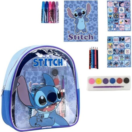 Set Coloreable Mochila Stitch