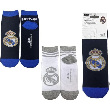 Pack Calcetines Tobillero Real Madrid