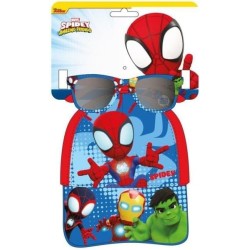 Gorra Set Gafas De Sol Spidey