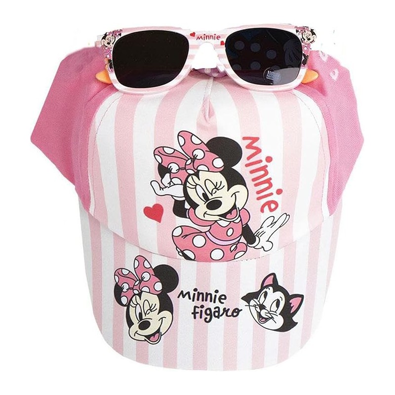Gorra Set Gafas De Sol Minnie