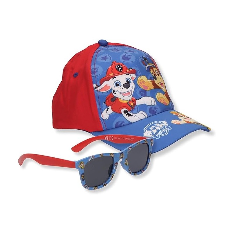 Gorra Set Gafas De Sol Paw Patrol