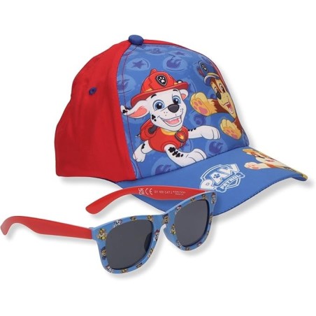 Gorra Set Gafas De Sol Paw Patrol