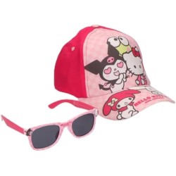 Gorra Set Gafas De Sol Hello Kitty