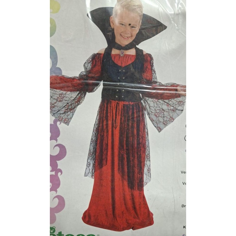 Disfraz Vampira 5-6