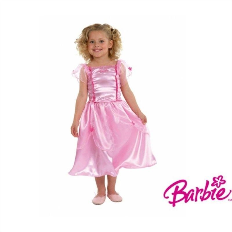 Disfraz Barbie Princes Rosa 5-6