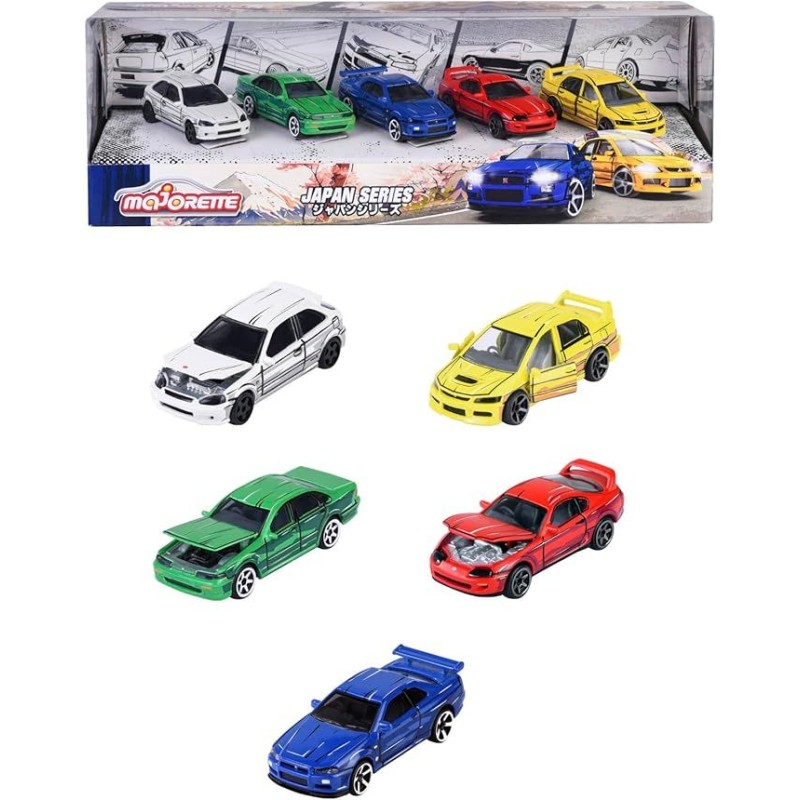 Serie Japon 5 coches