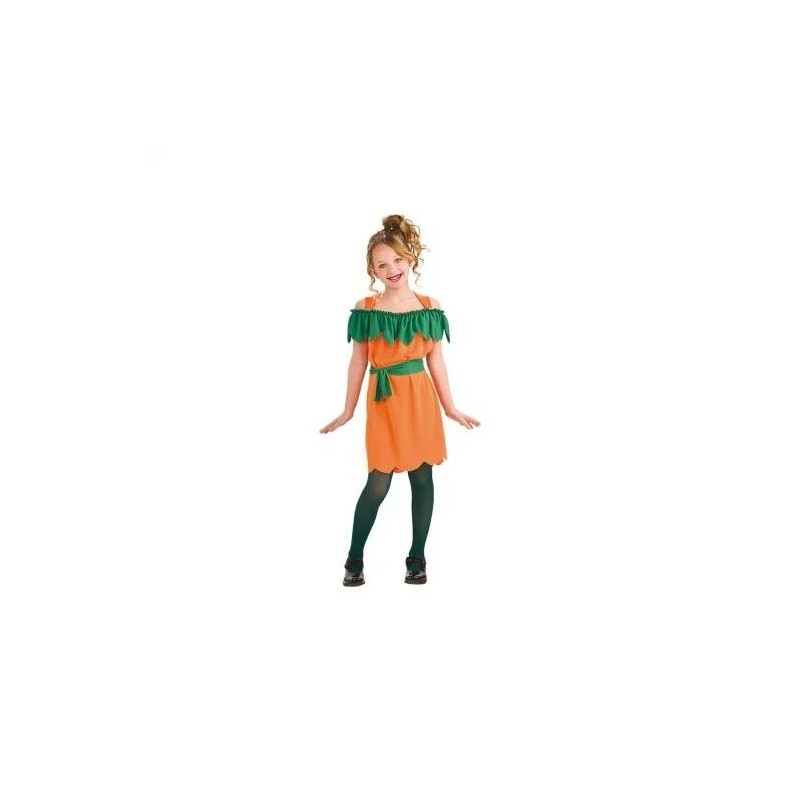 Disfraz Vestido Calabaza 8-10