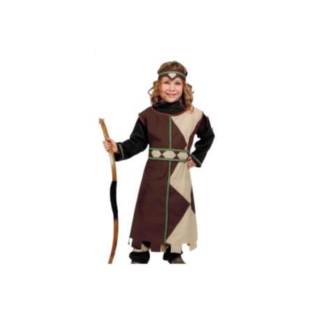 Disfraz Arquera Medieval Niña 7-9