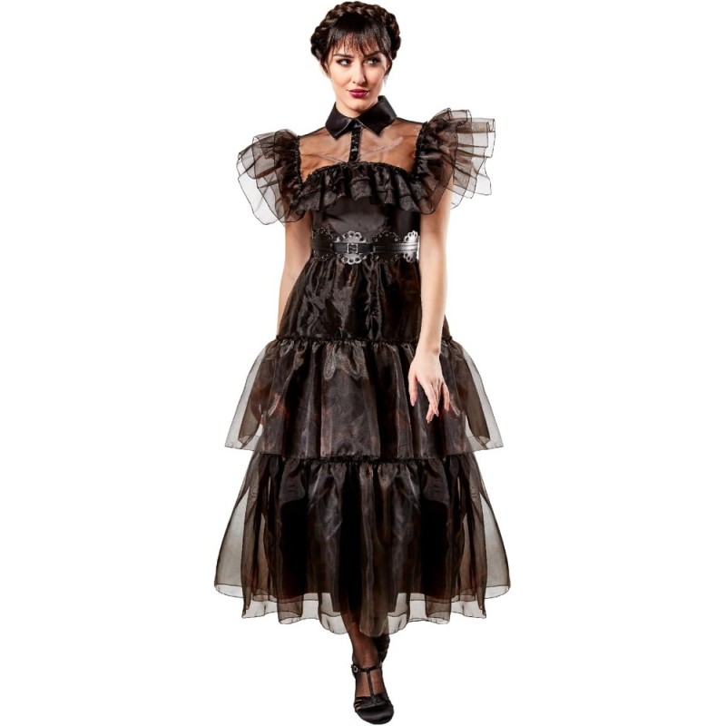 Disfraz wednesday raven deluxe L