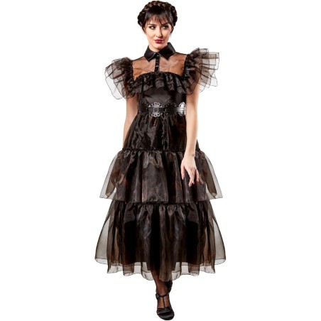 Disfraz wednesday raven deluxe L