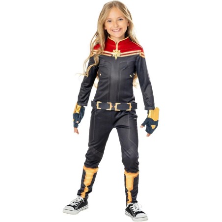 Disfraz capitana marvel deluxe 5-6 años