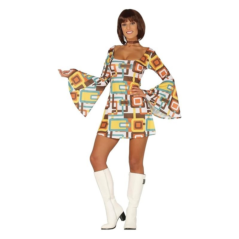 DISFRAZ CHICA DISCO AÑOS 70 (XL)
