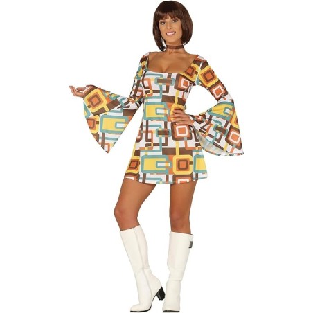 DISFRAZ CHICA DISCO AÑOS 70 (XL)
