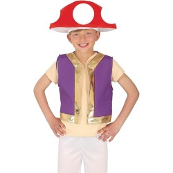 DISFRAZ MUSHROOM TOAD SETA 10-12 Años